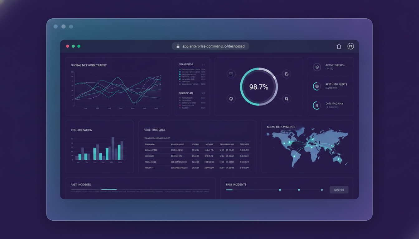 Relief OS platform dashboard screen